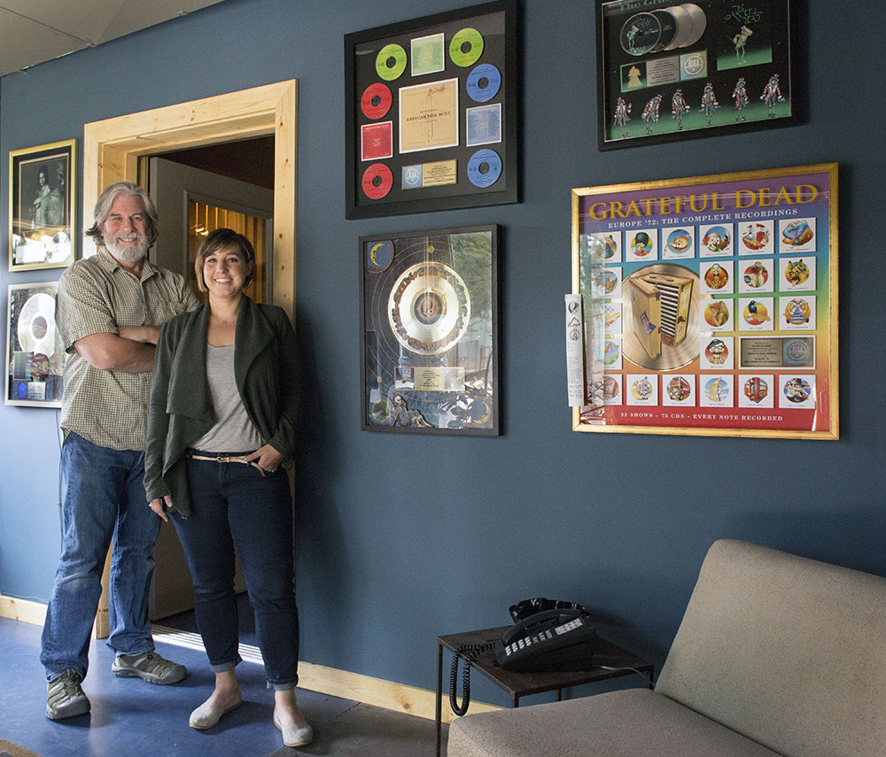 David Glasser and Anna Frick, Airshow Boulder mastering engineers. (Tim Murphy/FotoImagery)